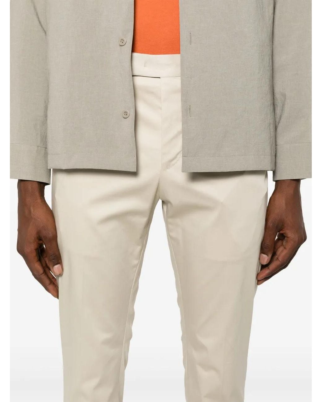 PT Torino Natural Dieci Chino Trousers for men