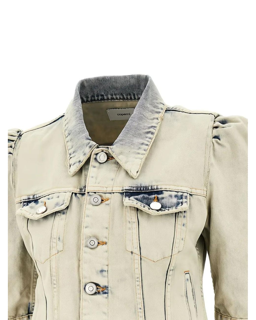 Coperni Metallic Denim Jacket