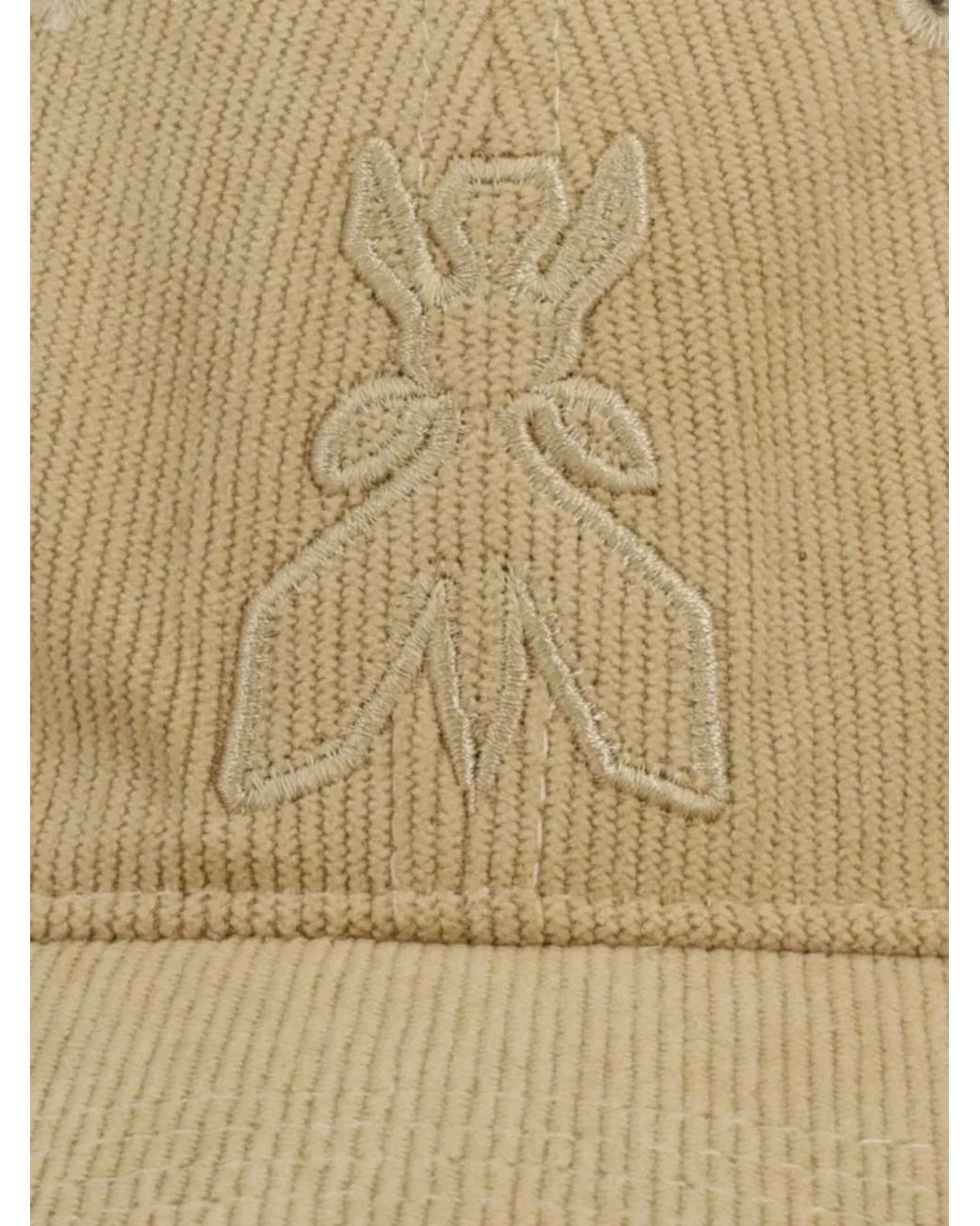 Patrizia Pepe Natural Fly Corduroy Baseball Cap