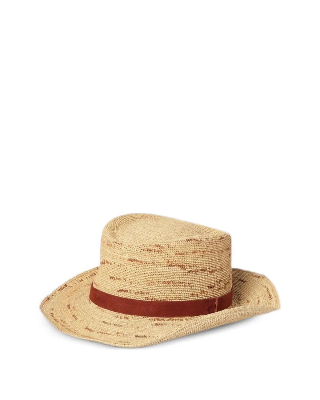 Borsalino Natural Chapeau Indiana En Raphia for men