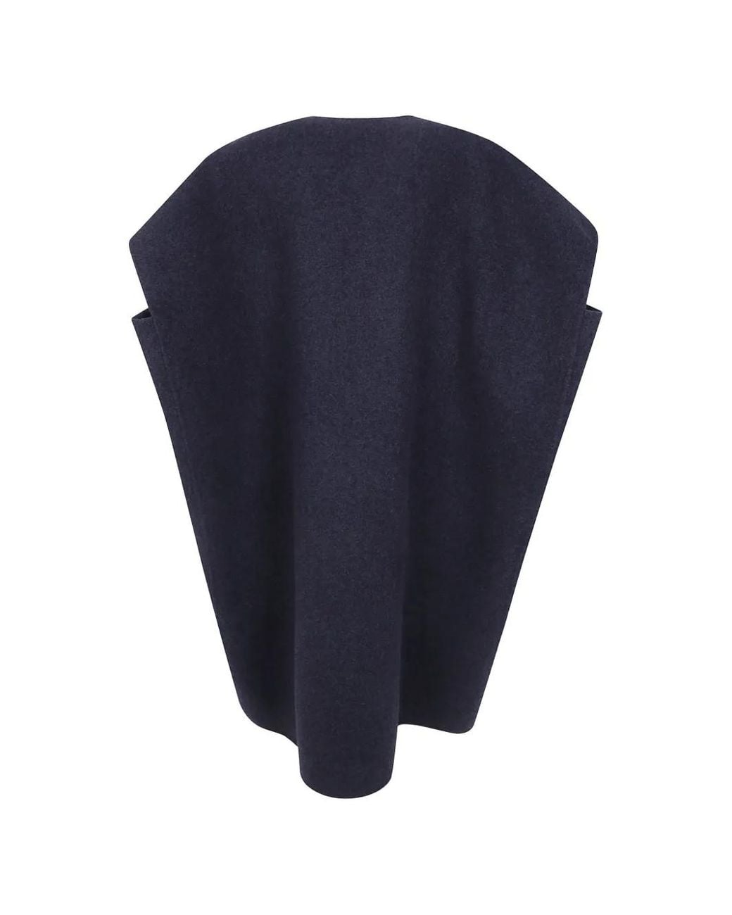Sofie D'Hoore Blue Oversized Wool Jacket