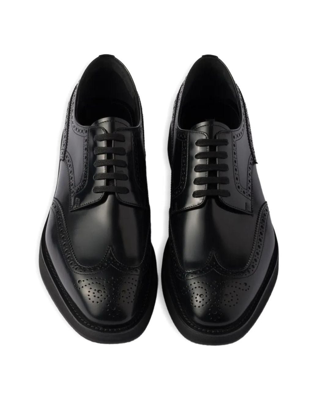 Prada Derby-Schuhe Mit Schnürung in Black für Herren