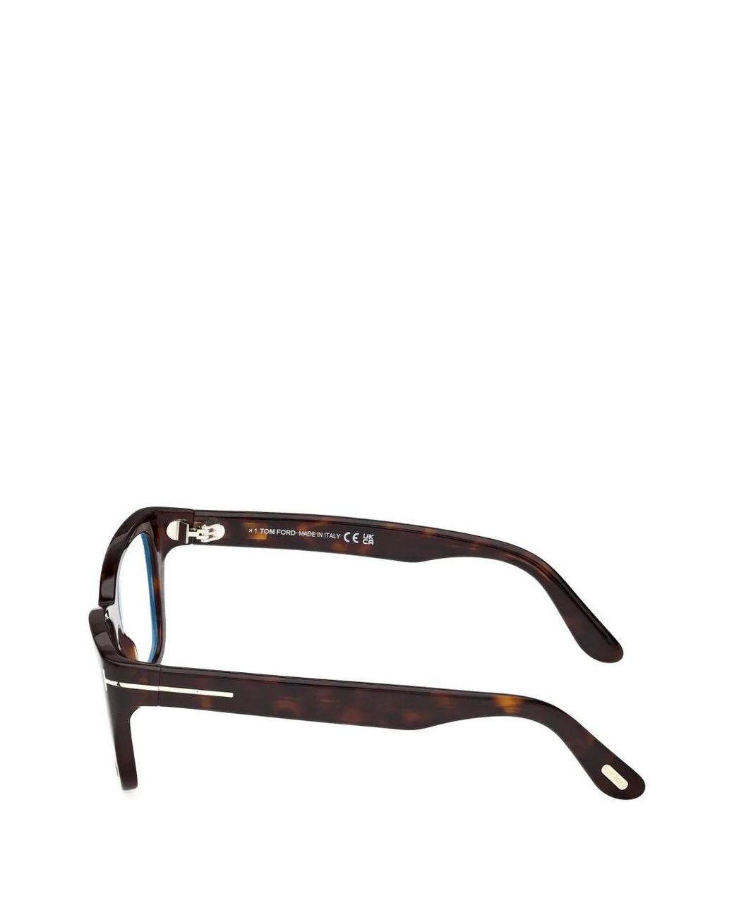 Tom Ford Brown Square-Frame Glasses
