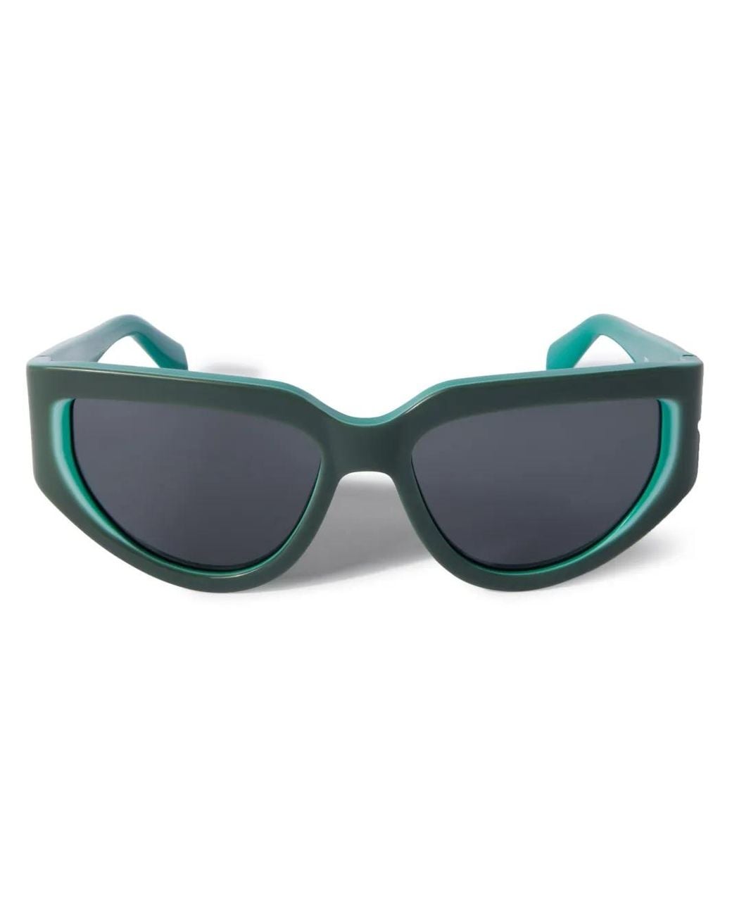 Off-White c/o Virgil Abloh Blue Seward Logo-Print Sunglasses for men