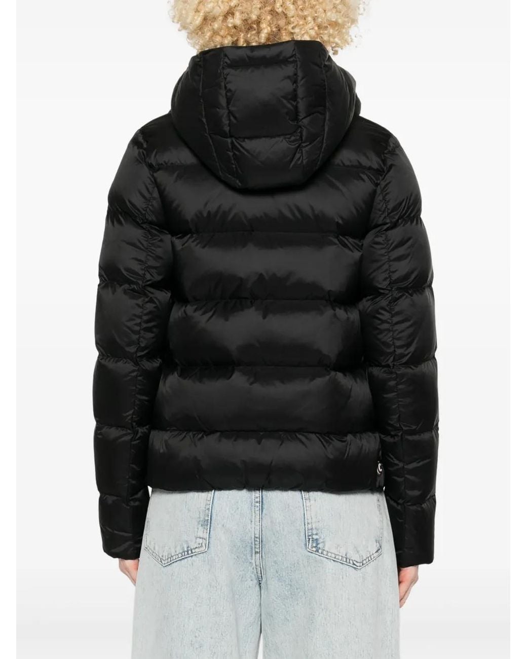 Colmar Donsjack Met Logopatch in het Black