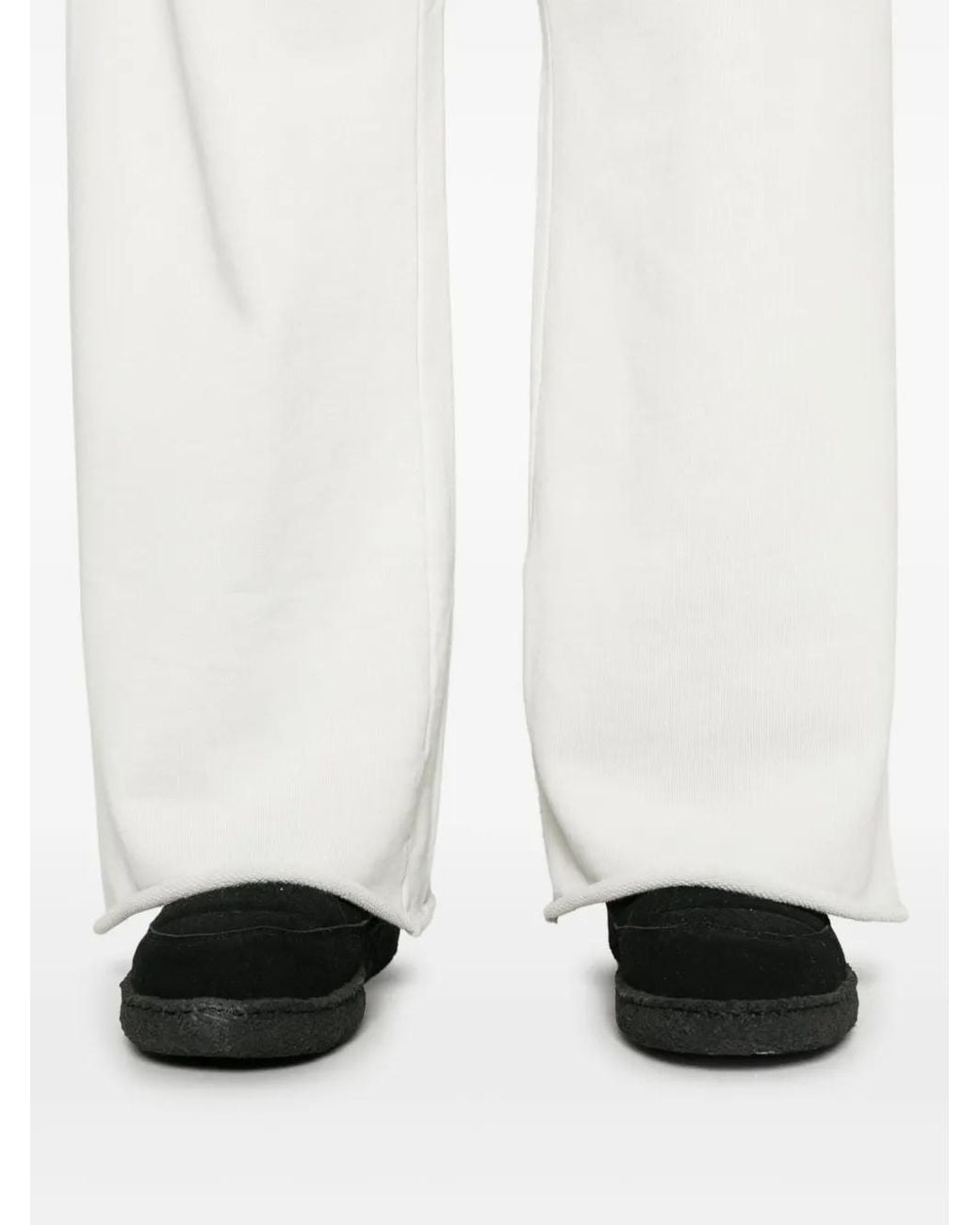 Entire studios White Cotton Track Pants