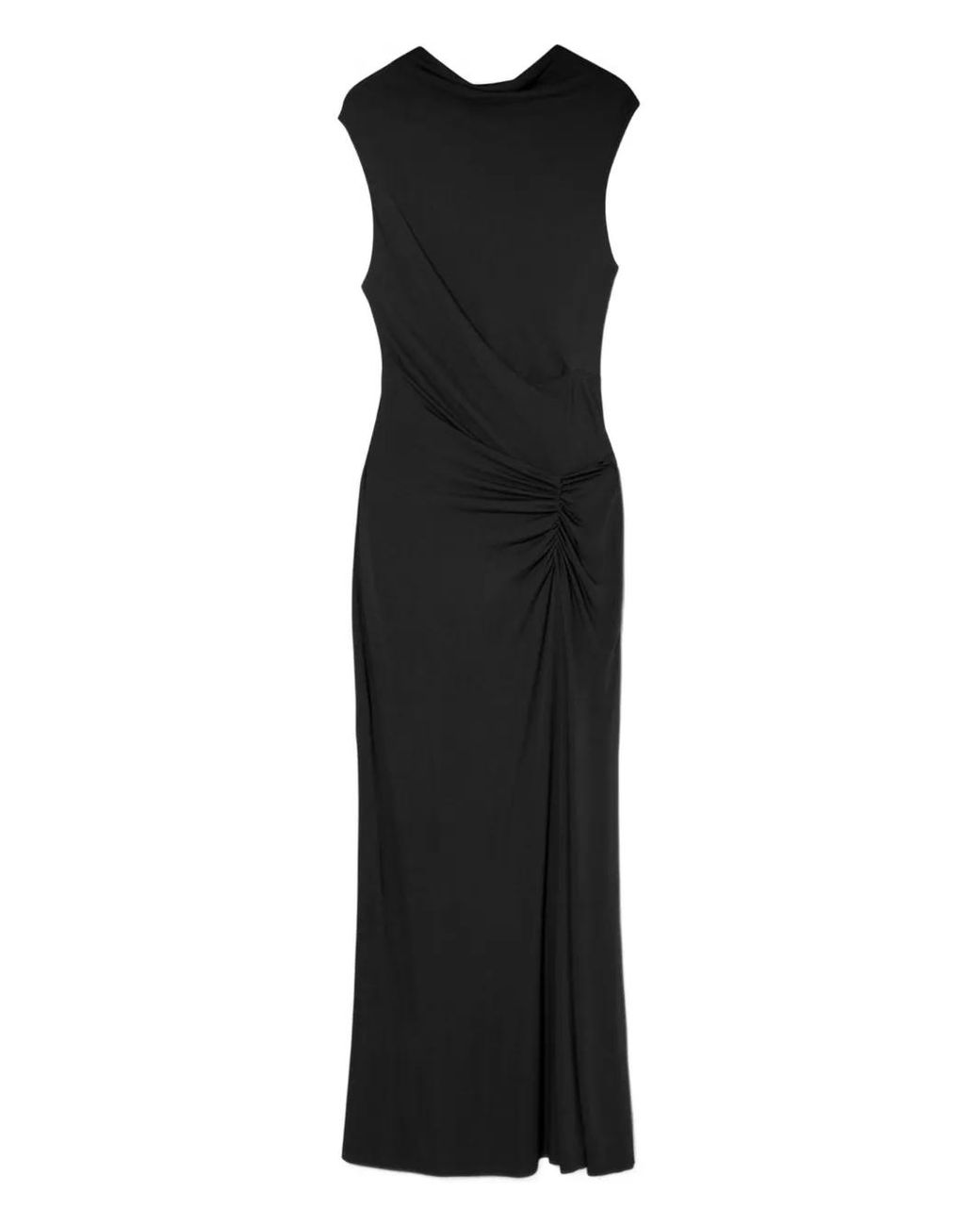 Jonathan Simkhai Black Robe Mi-Longue Acacia