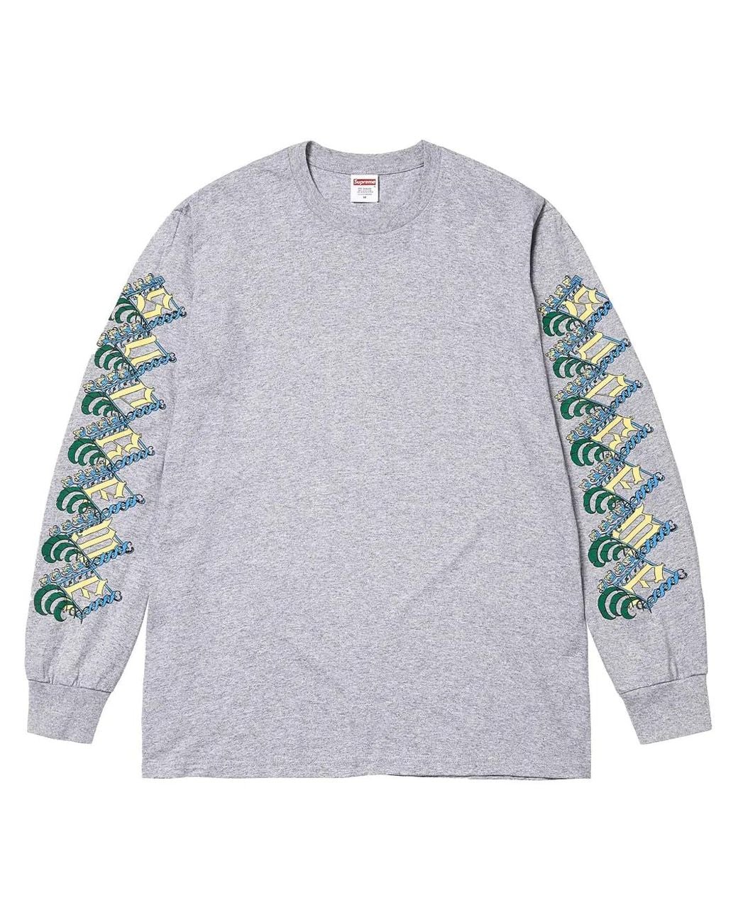 Supreme Gray Strawberries T-Shirt for men