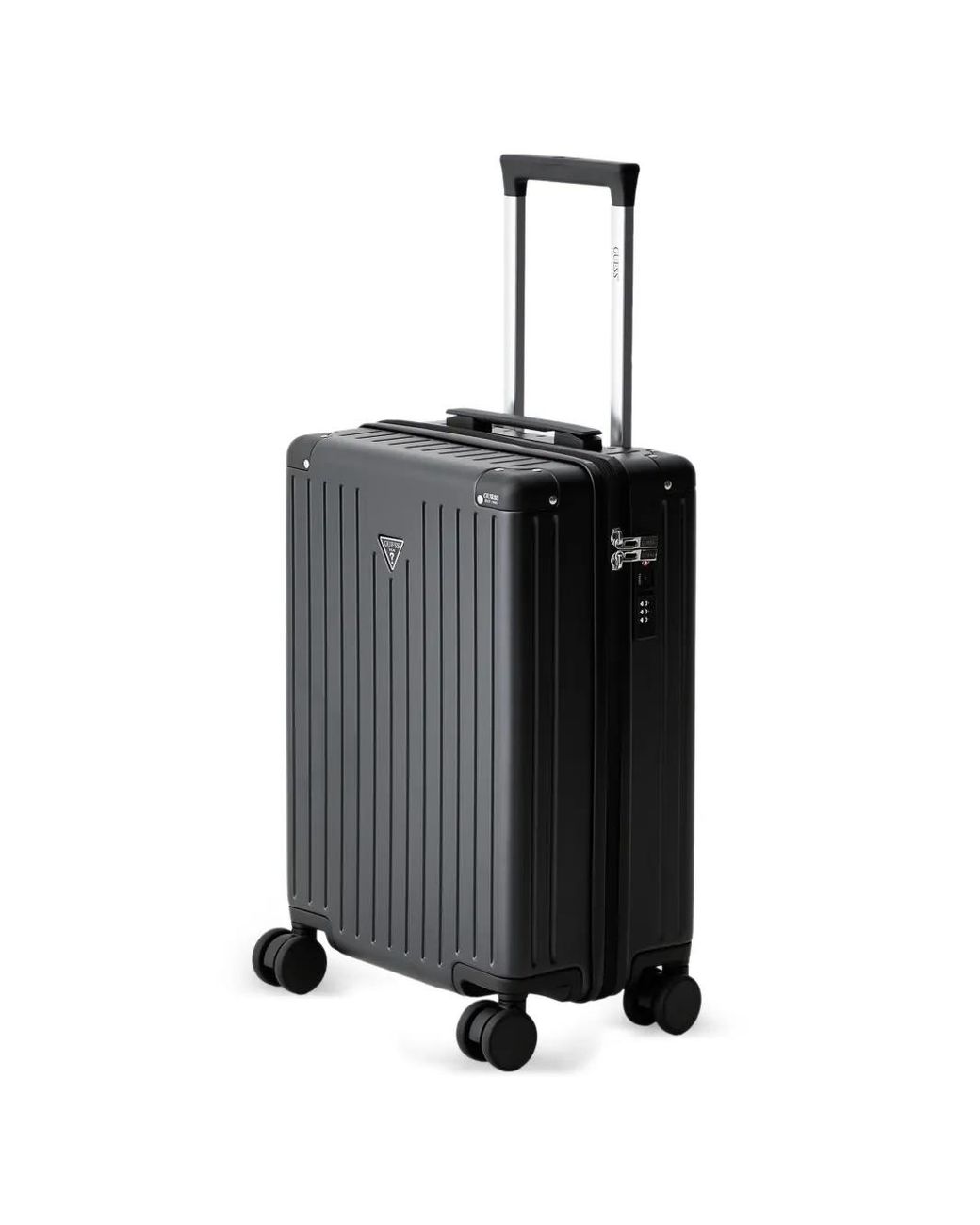 Guess Black Koffer Mit Logo-Schild