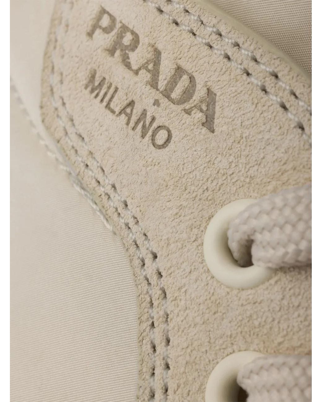 Baskets Speedrock À Lacets Élastiqués Prada pour homme en coloris White