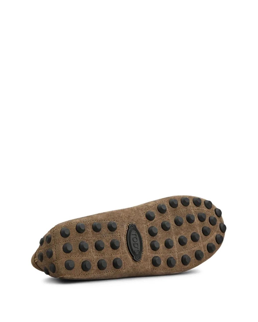 Tod's Brown Gommino Leather Loafers for men