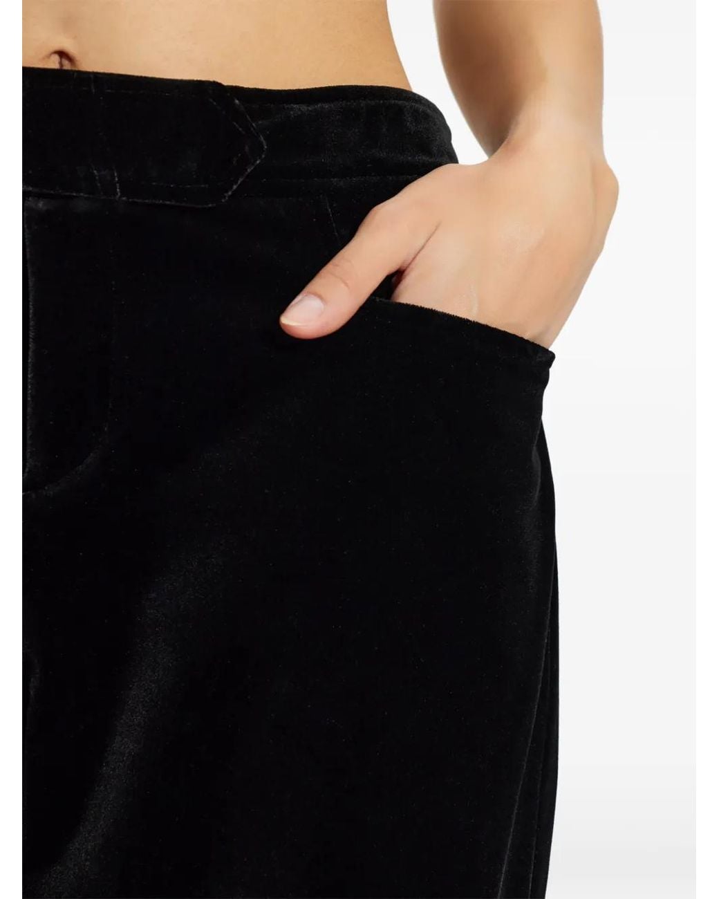 Balmain Straight Broek in het Black