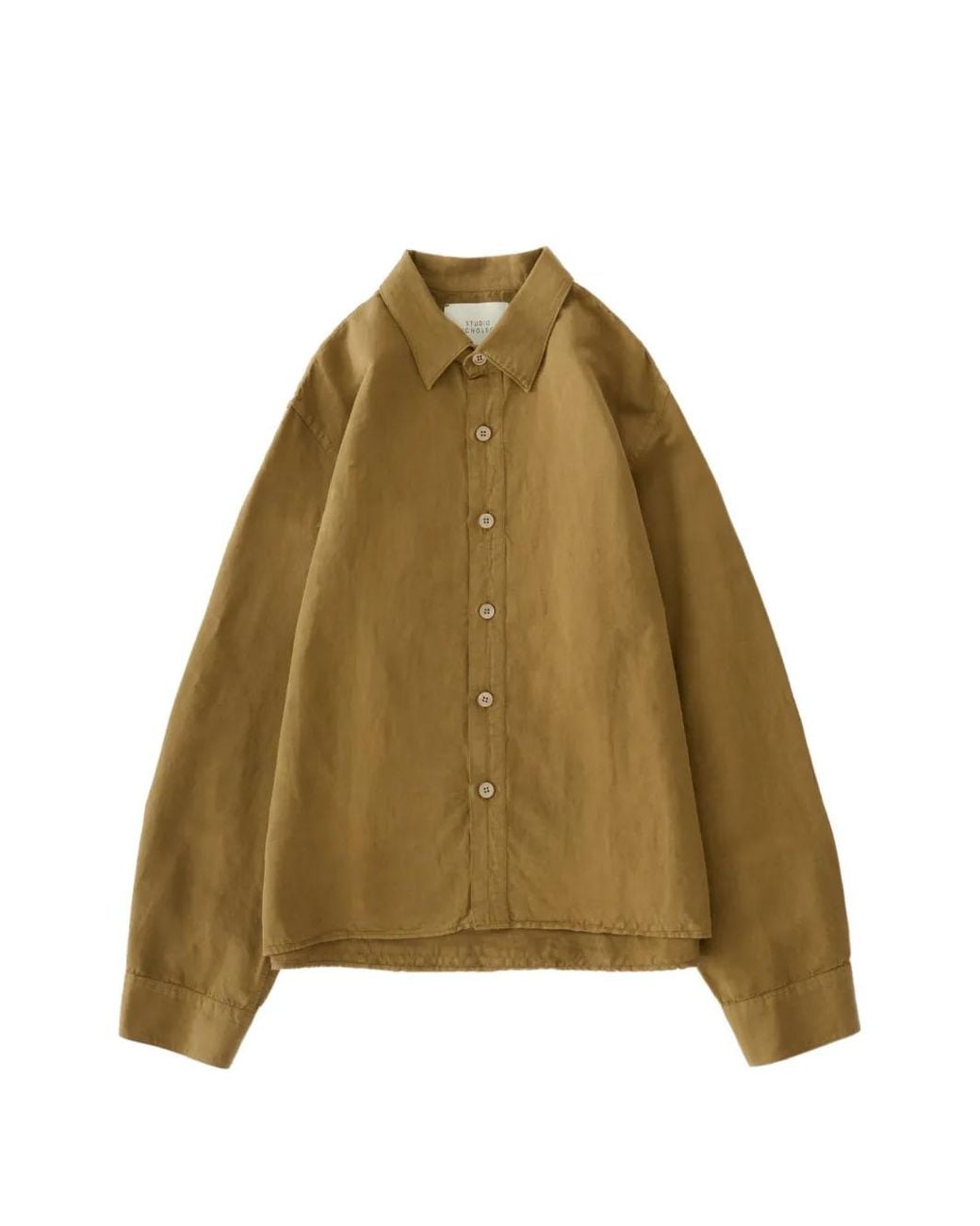 Camisa Hithe Teñida Studio Nicholson de hombre de color Natural