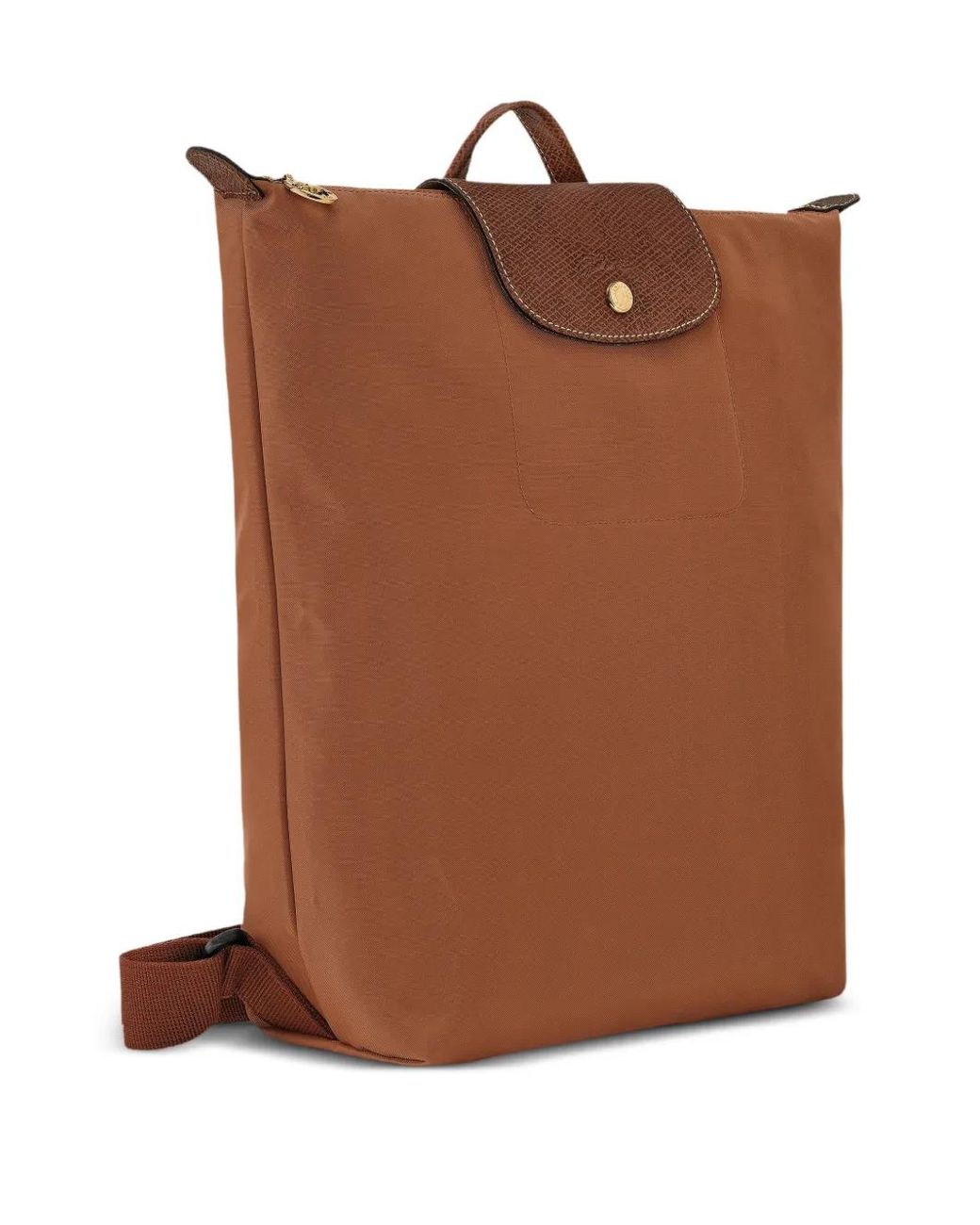 Longchamp Brown Medium Le Pliage Original Backpack