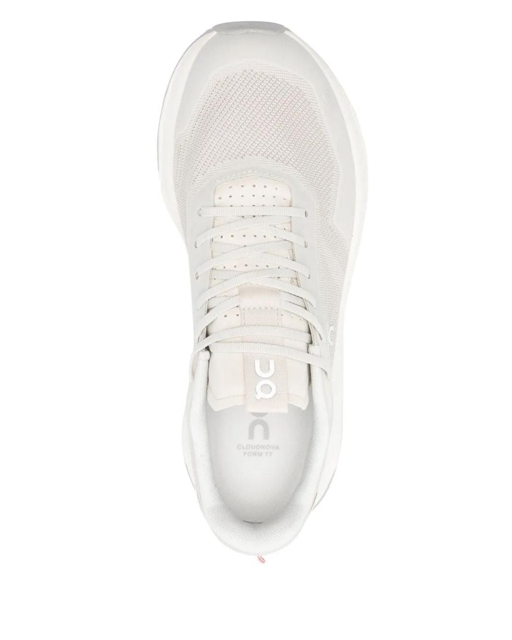 On Shoes White Cloudnova Form 2 Sneakers for men