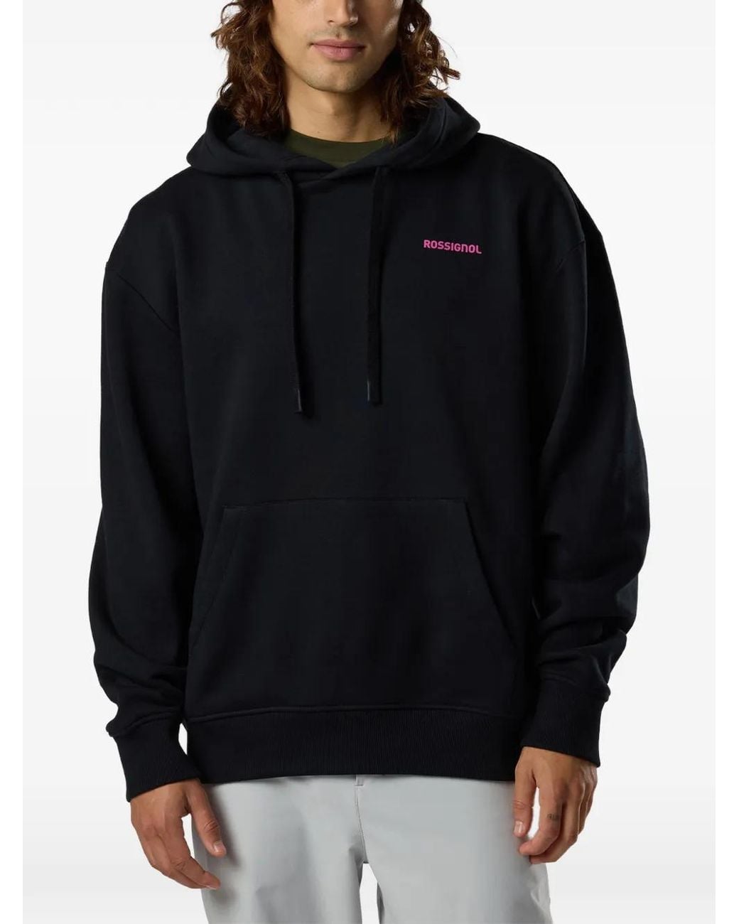 Rossignol Black Waterfall Relax Hoodie for men