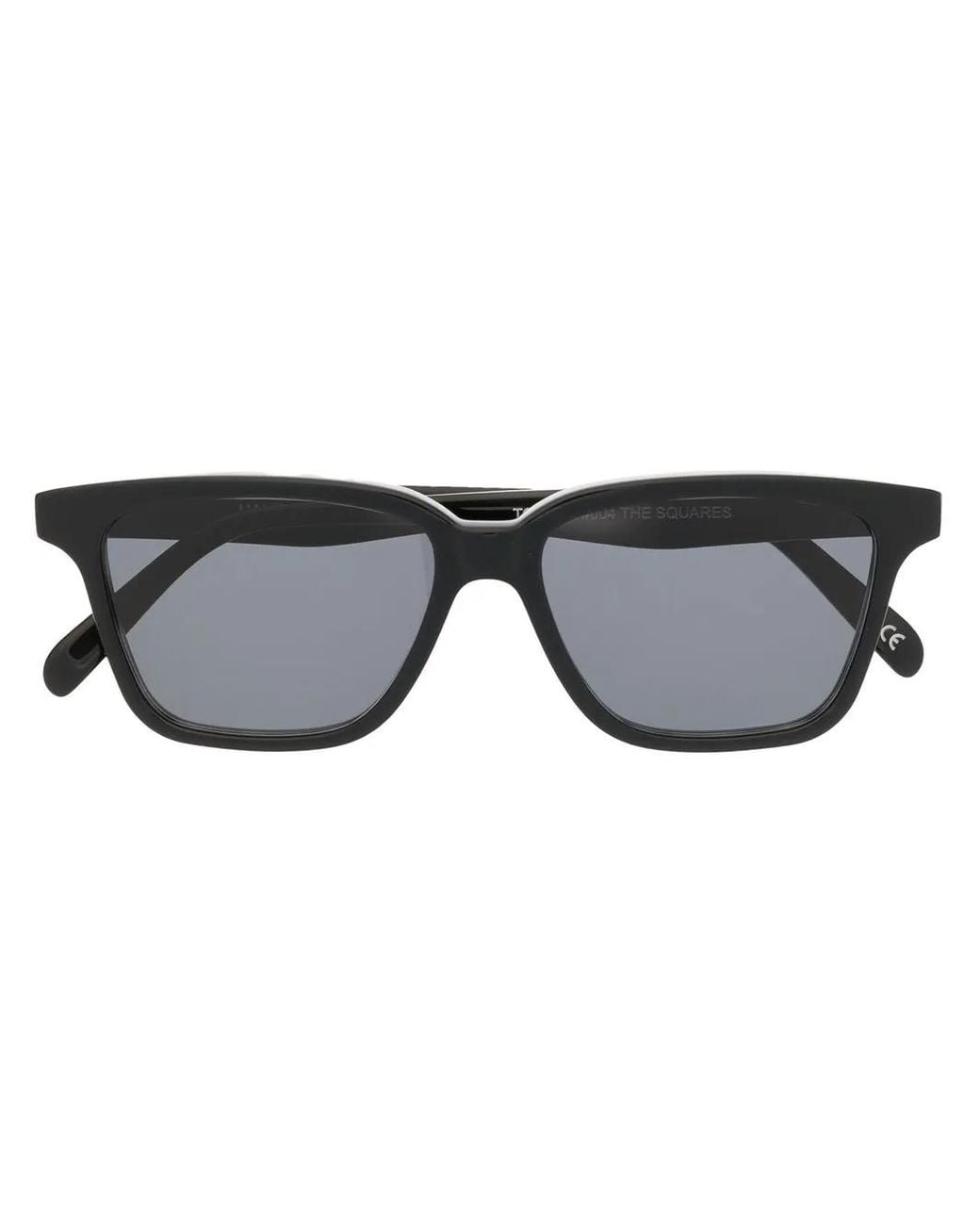 Totême Black Square Sunglasses
