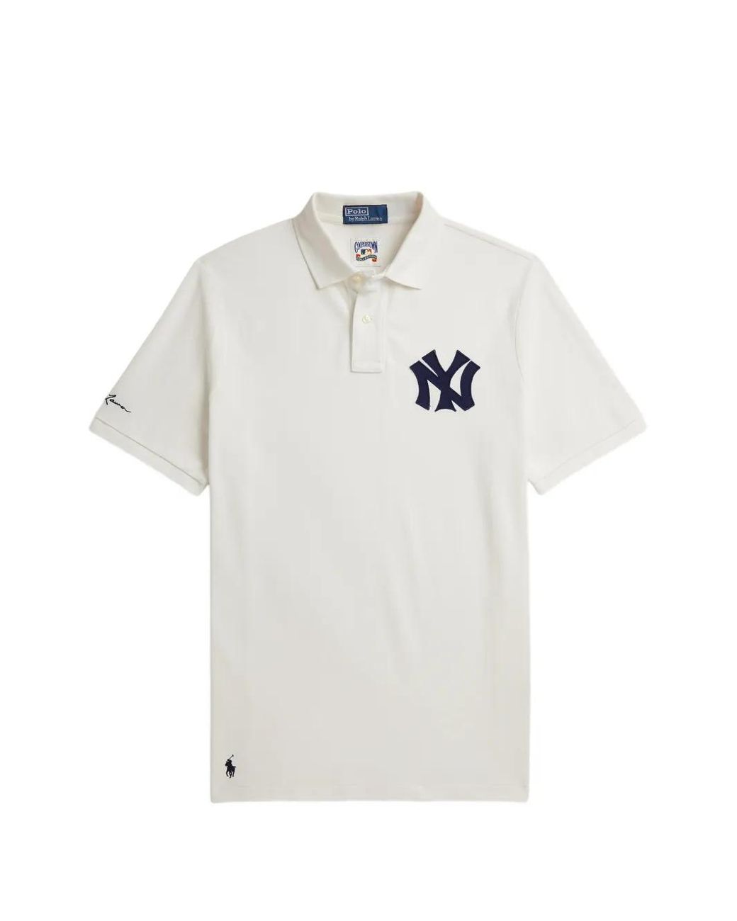 Polo Ralph Lauren White Classic Knit Polo for men