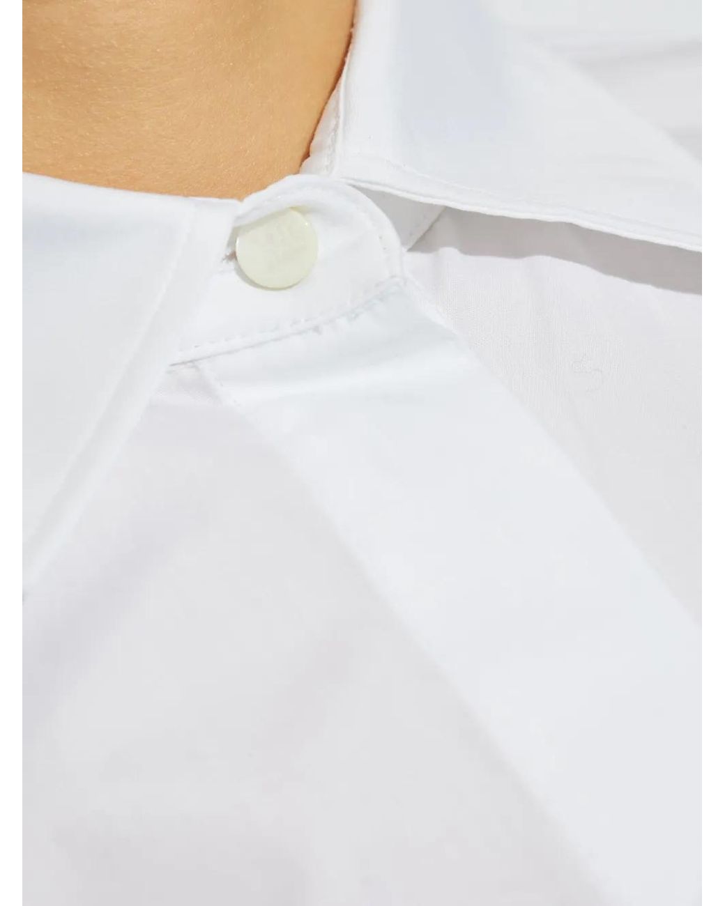 Camisa de algodón Max Mara de color White