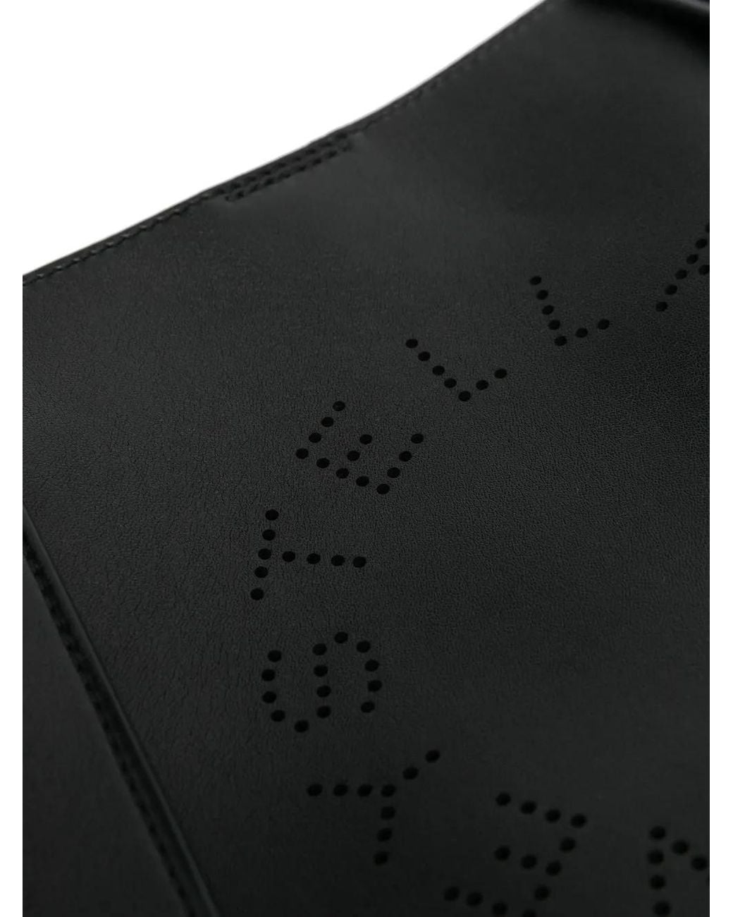 Stella McCartney Black Logo Crossbody Bag
