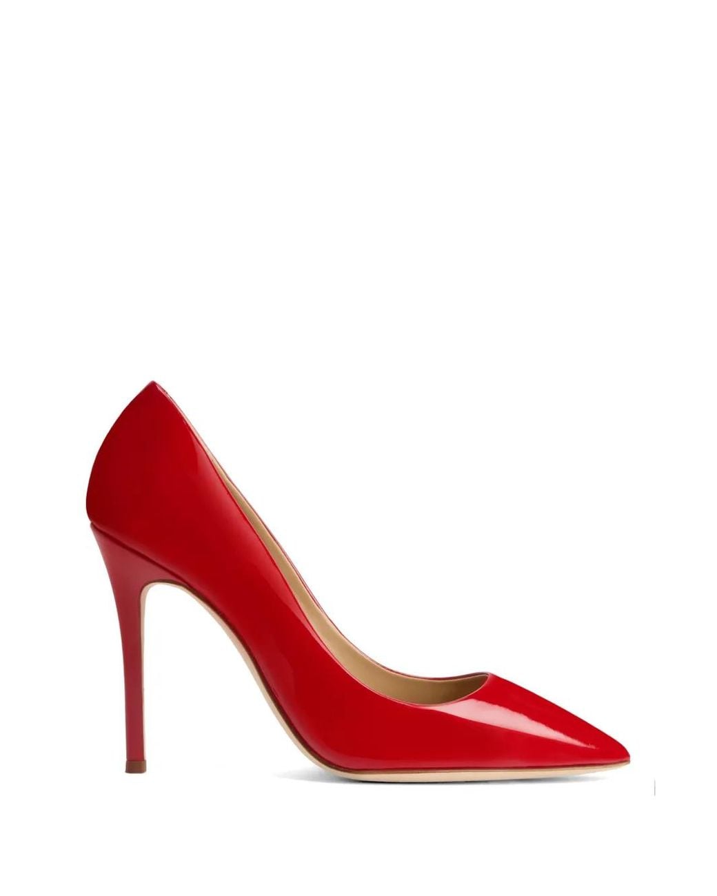 Giuseppe Zanotti Red Patent Leather Heeled Pumps