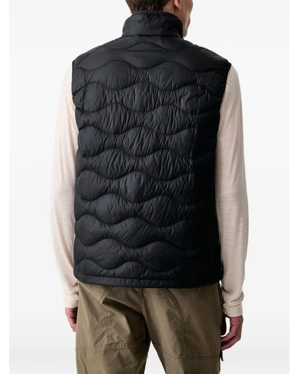 Peak Performance Blue Gilet Helium Matelassé for men