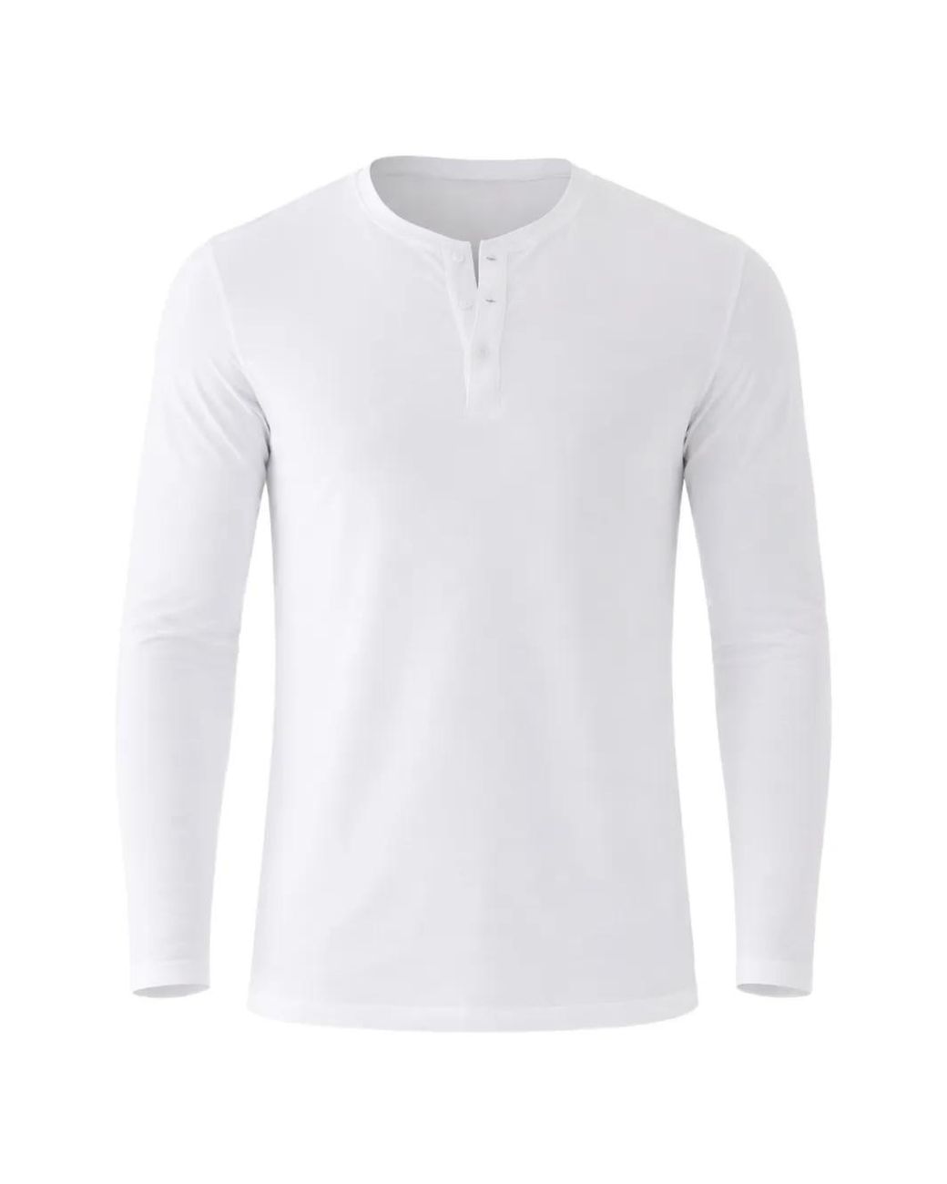 Patrick Assaraf White Long-Sleeve Polo Shirt for men