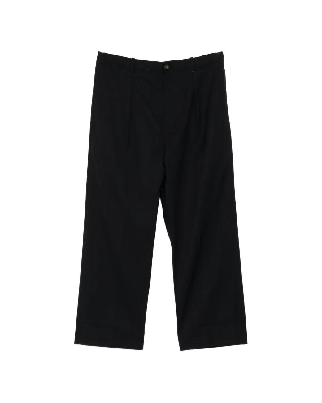 Setchu Black Chino Trousers for men