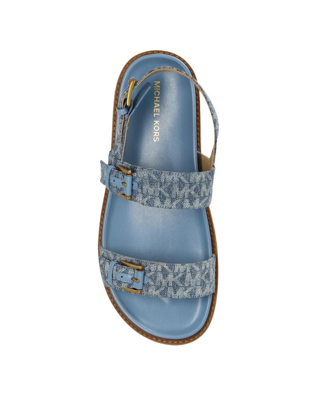 Michael Kors Blue Nia Sandals