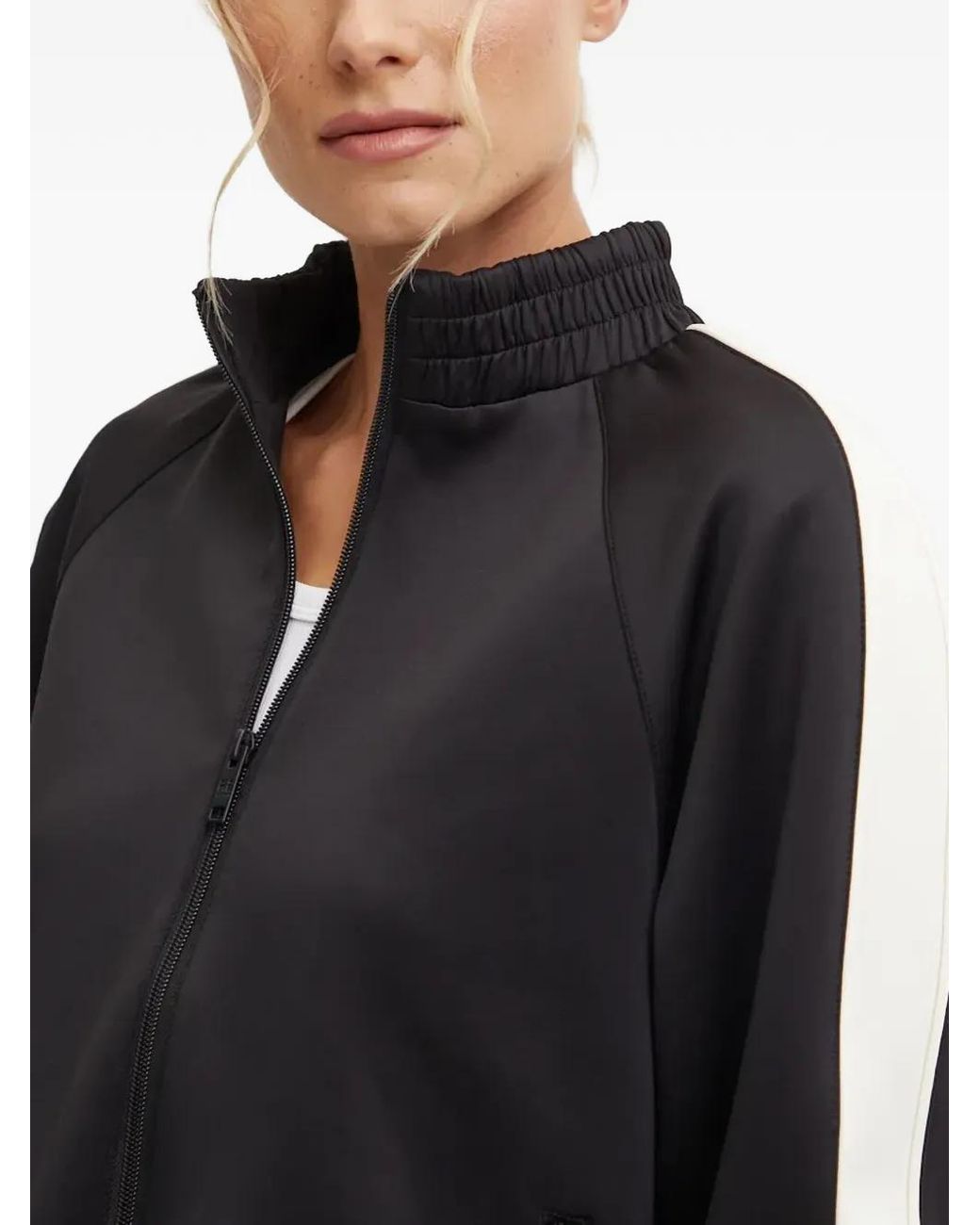 Felpa Con Zip di P.E Nation in Black