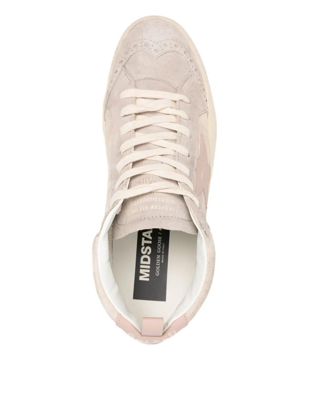 Golden Goose Deluxe Brand Pink Mid Star Sneakers
