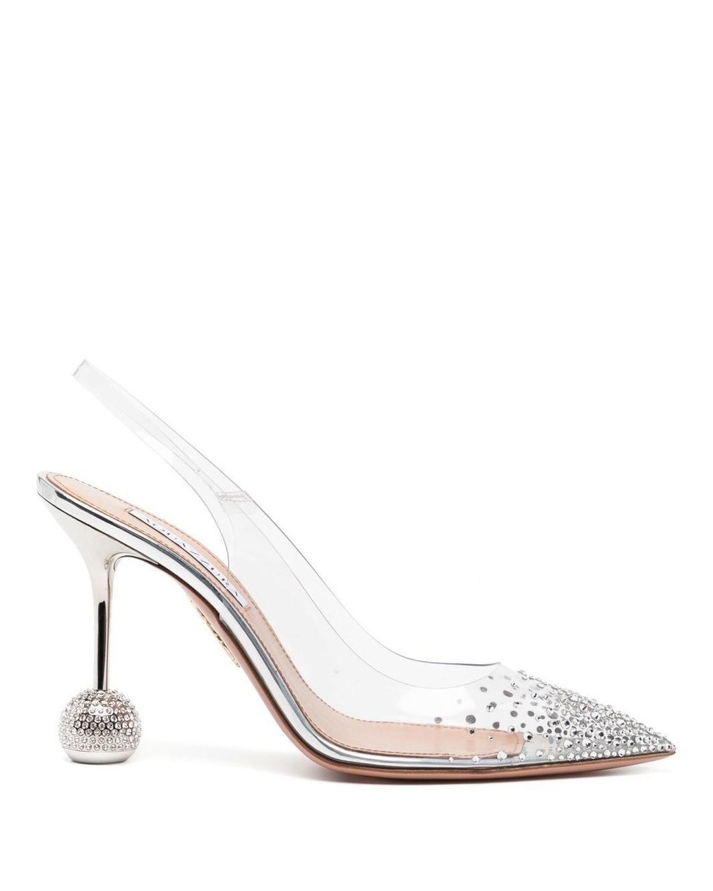Aquazzura clear heels sale