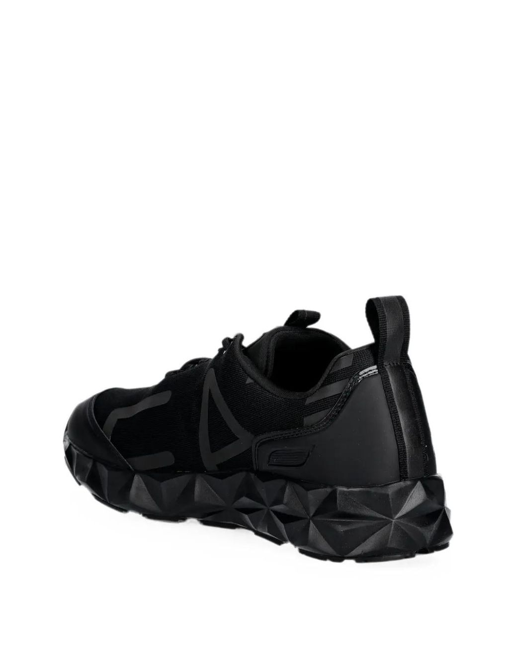 Baskets À Logo Imprimé EA7 en coloris Black