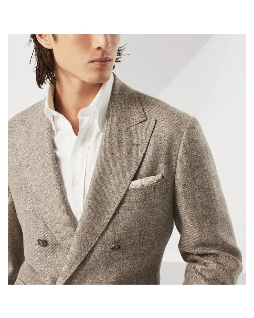 Brunello Cucinelli Natural Bag Nymph Lace for men