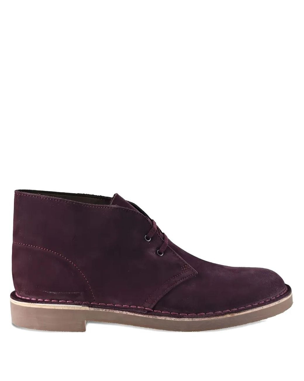 Clarks Purple Bushacre Boots for men