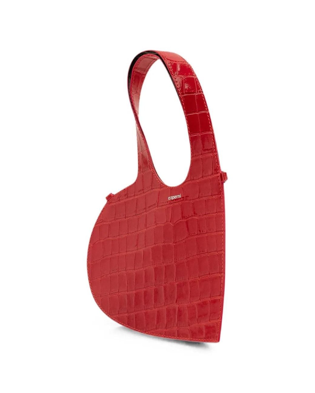 Coperni Red Mini Tote Handbag With Shoulder Strap