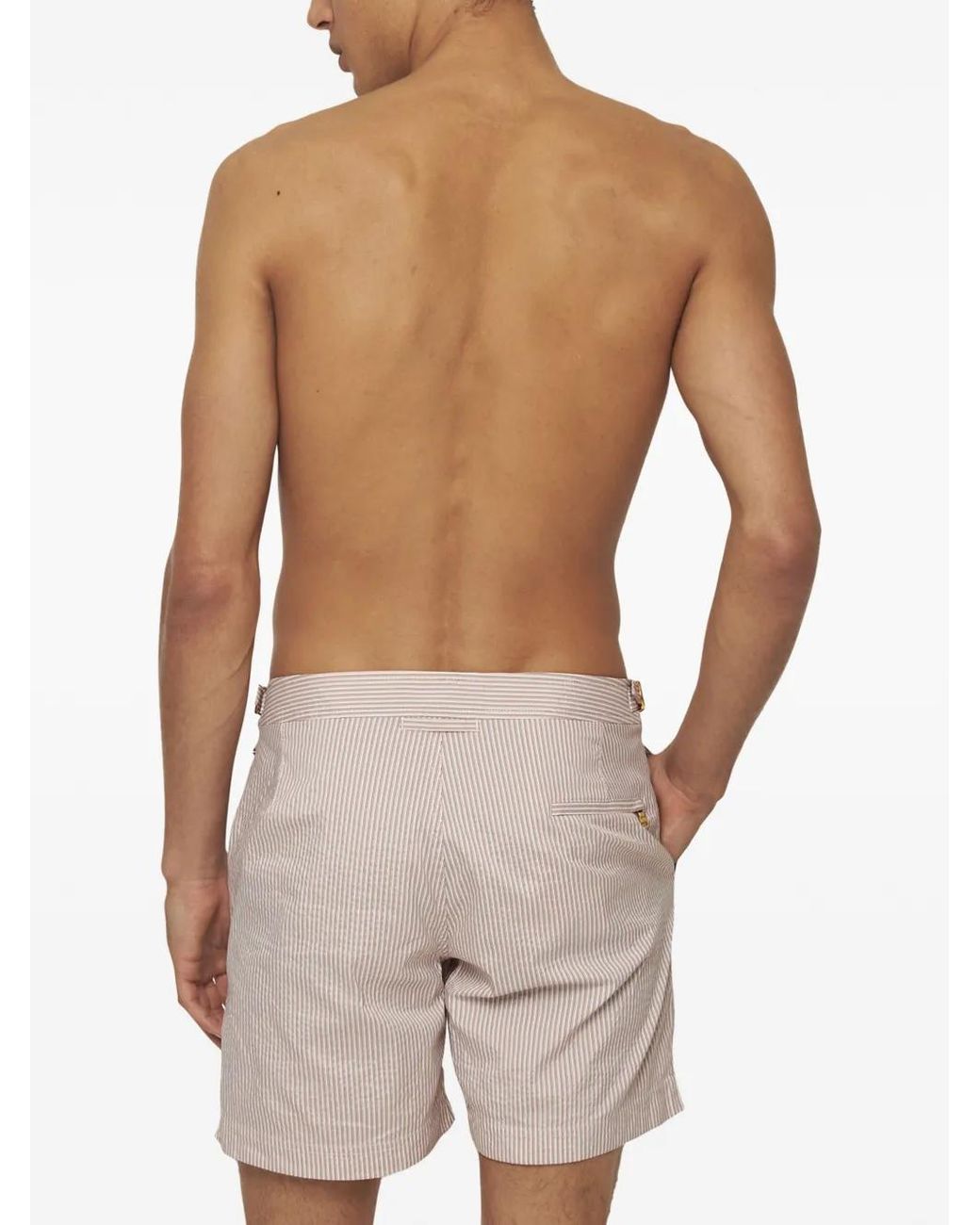 Orlebar Brown Blue Bulldog Swim Shorts for men