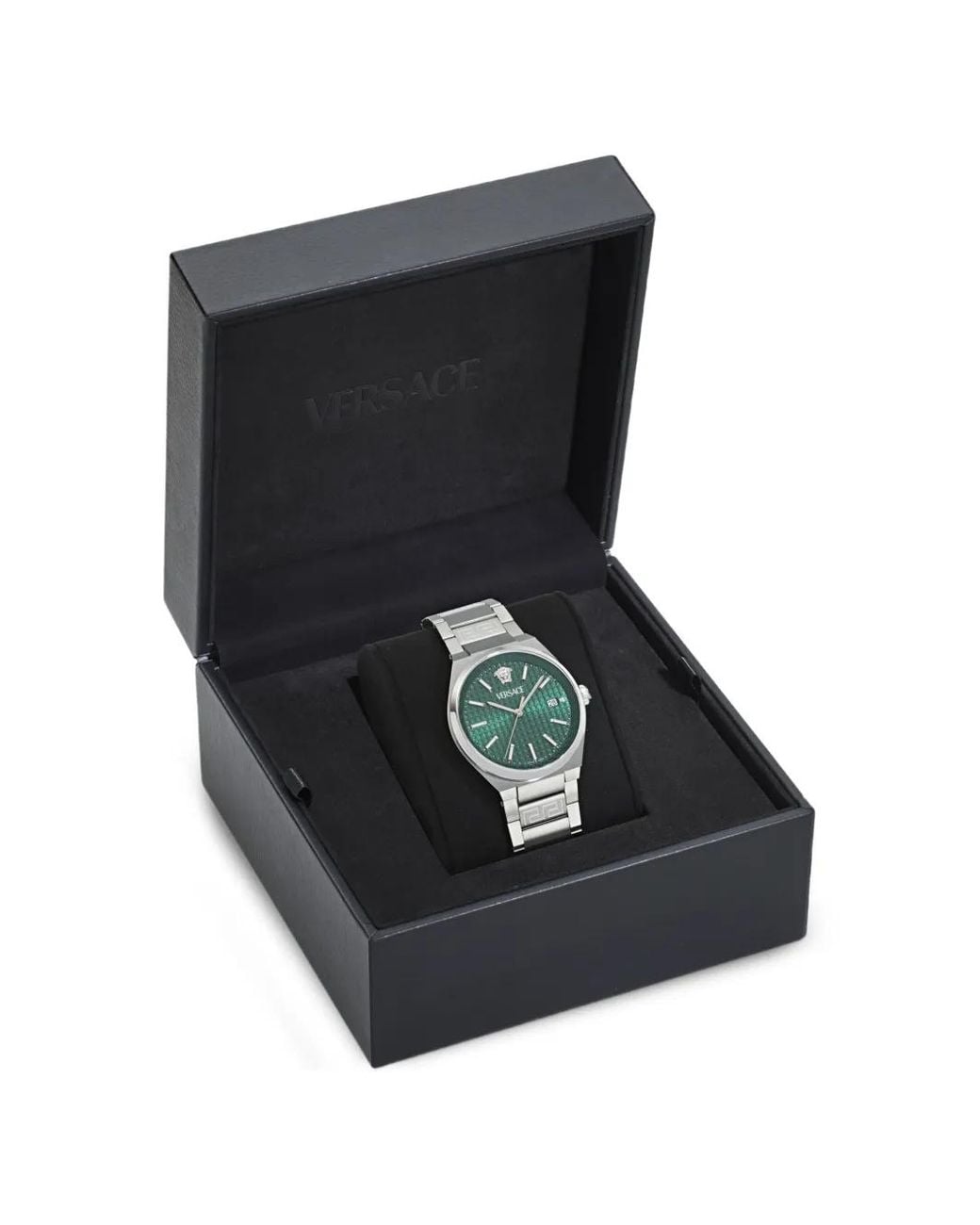 Versace Gray Montre V-Auria 39 Mm for men