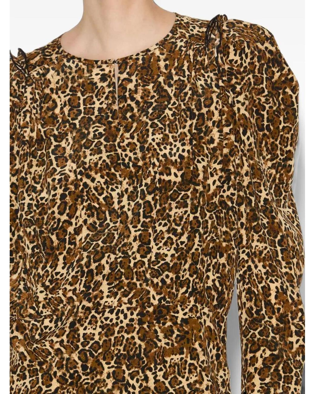 Isabel Marant Brown Zarga Blouse