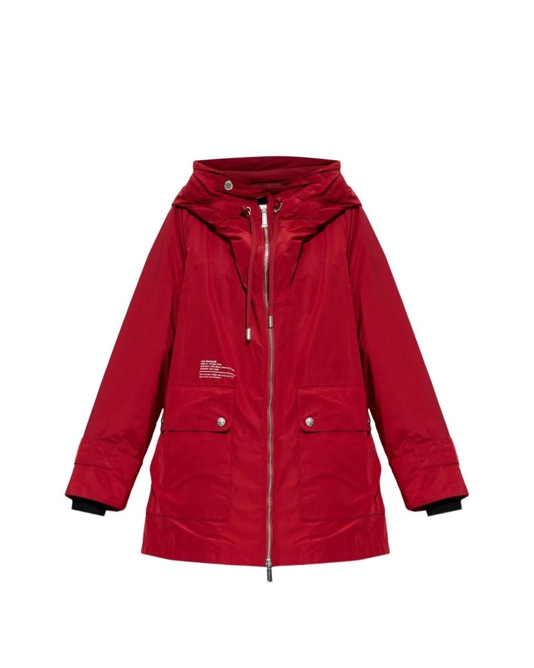 Abrigo Con Capucha DSquared² de color Red