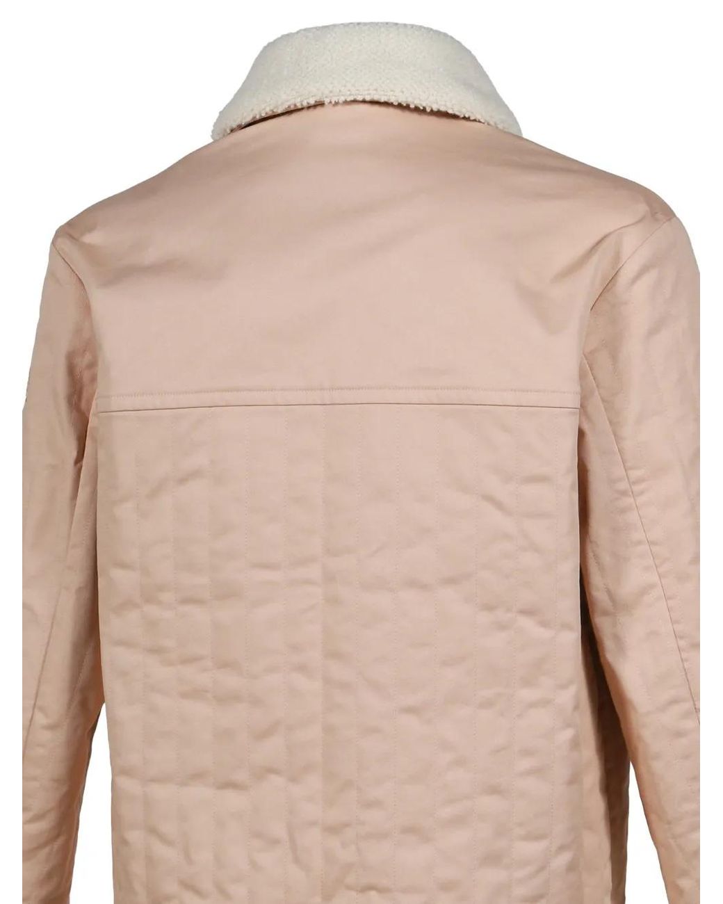 Moncler Natural X Gilga Farm By Donald Glover Kishus Padded Shirt Jacket for men