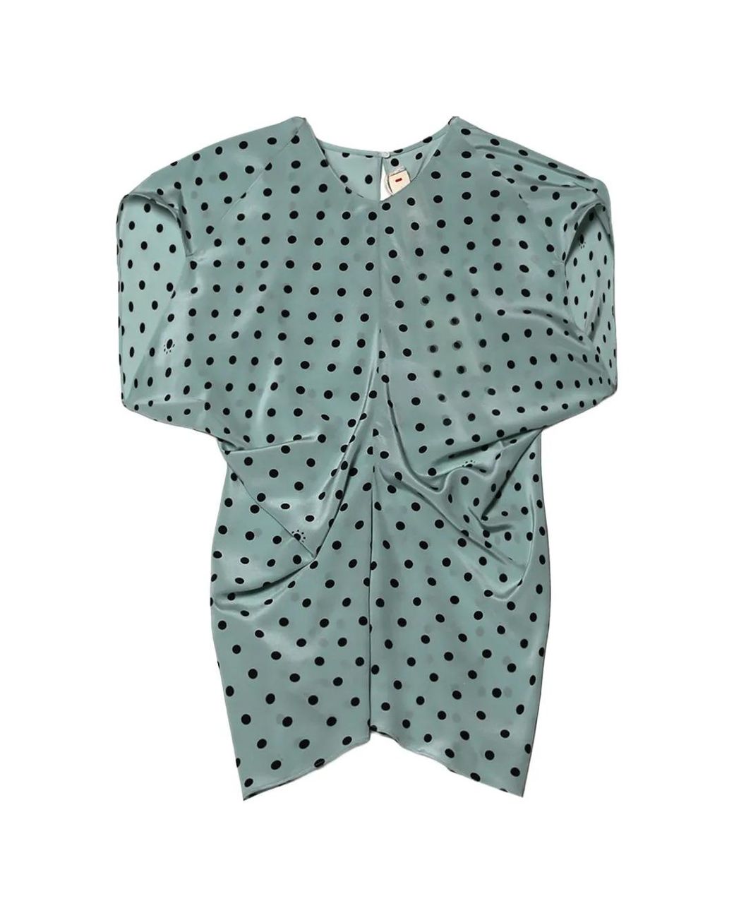 Marni Green Polka-Dot Blouse