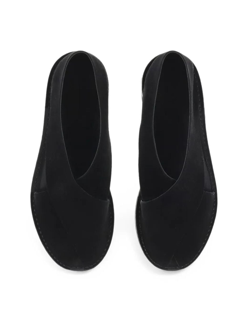 Jacques Soloviere Black Biarritz Crossover Sandals for men