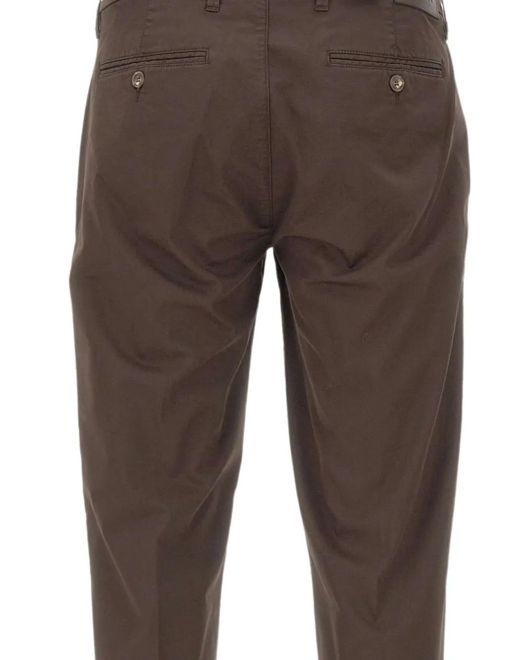 Re-hash Brown Mucha Chino Trousers for men