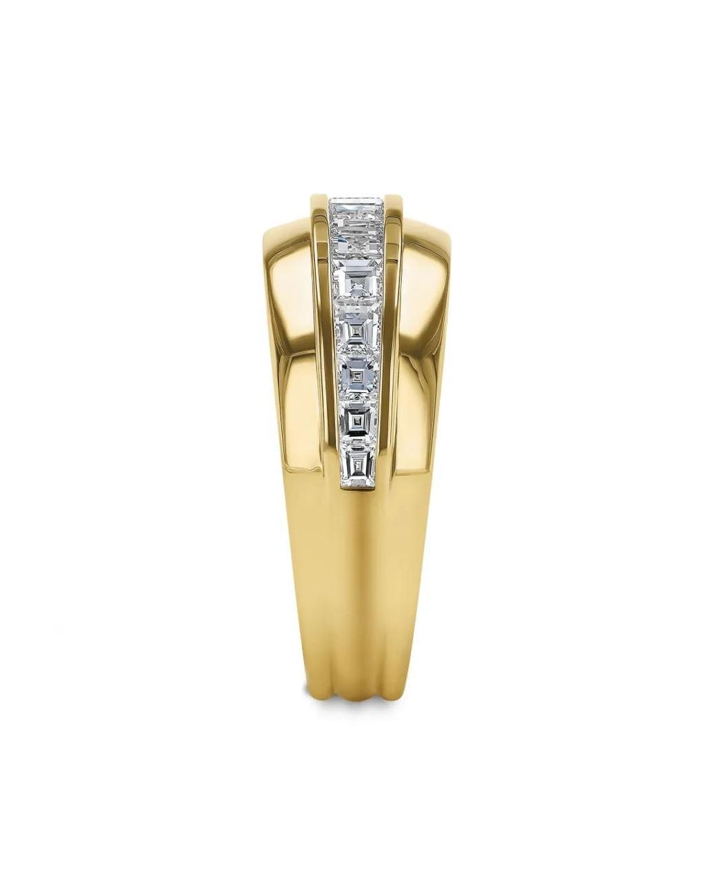 Pragnell Metallic 18Kt Manhattan Diamond Ring