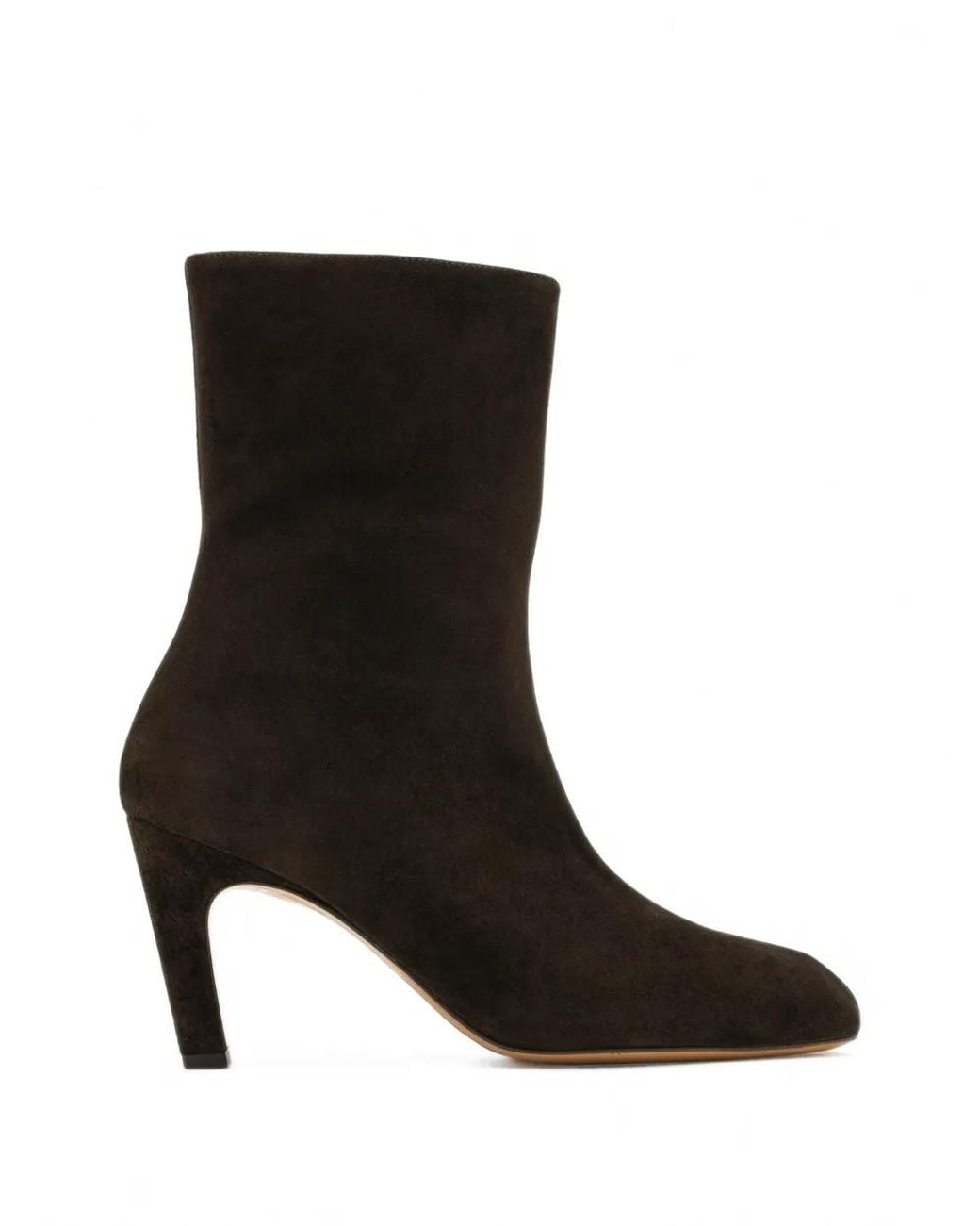 Yuzefi Black Khane Suede Ankle Boots