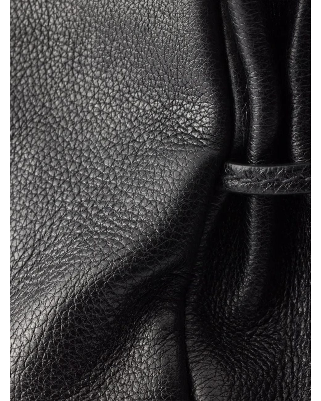 Prada Black Bonnie Medium Antiqued Leather Tote Bag
