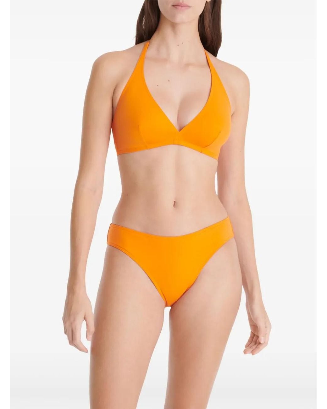 Eres Orange Haut De Bikini Gang À Bonnets Triangles