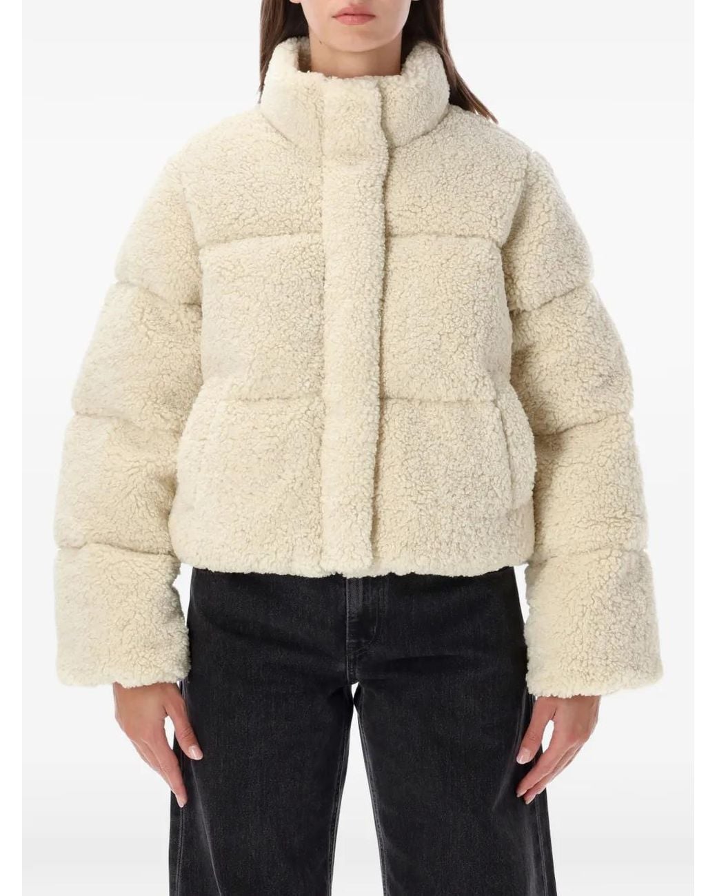 Levi's Natural Quilted Polyester Jacket