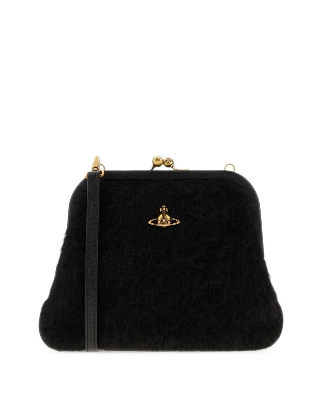 Vivienne Westwood Black Vivienne Clutch Bag